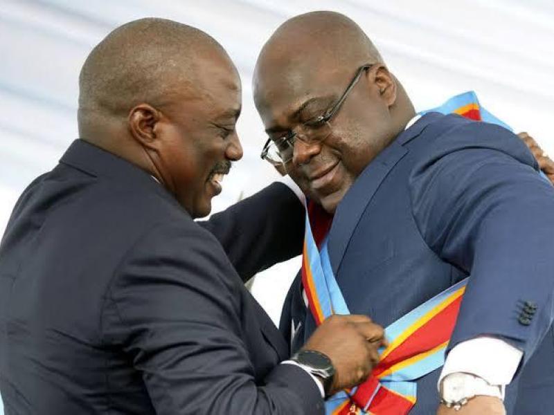 Première passation civilisée du pouvoir en RDC entre Joseph Kabila et Félix Tshisekedi