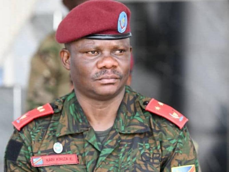 Le général-major Ephraim Kabi Kiriza de la Garde Républicaine en RDC