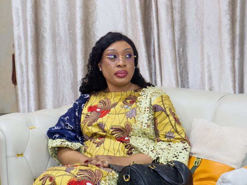 Gracia Yamba Kazadi,  Vice-ministre des Affaires étrangères à N’Djamena pour représenter la RDC à la 59e session de l’UNSAC