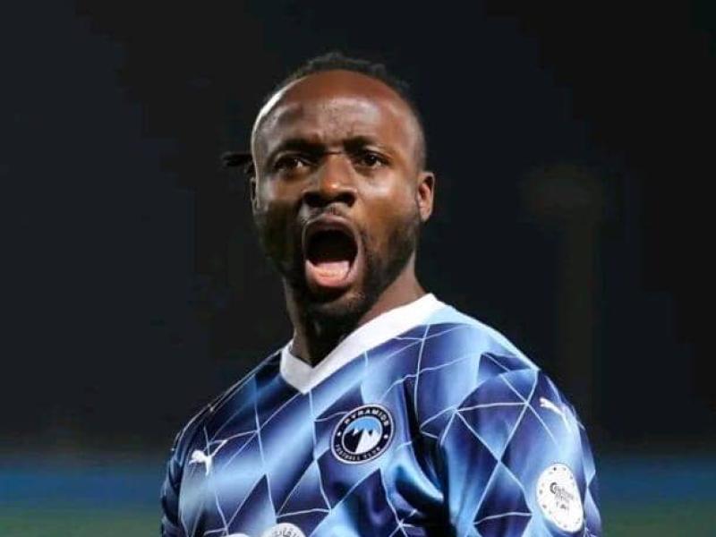 Fiston Mayele en pleine célébration d'un but. [Photo d'illustration]
