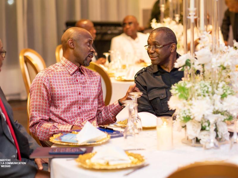 Le ministre de la Communication et Médias, Patrick Muyaya Katembwe