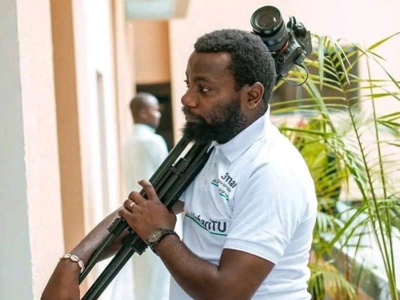 Jérémie Wakahasha Bahati, journaliste basé à Goma et arrêté par le M23-AFC depuis le 25 mai 2025