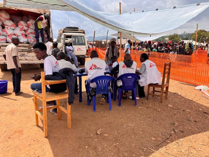 Des agents de MSF à Bambo [photo d'illustration]