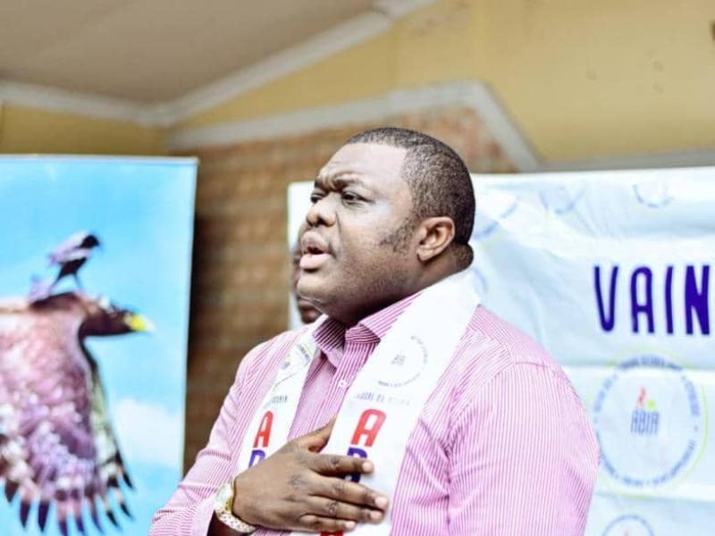 Le député national Auguy Kalonji, président du parti politique ABIR