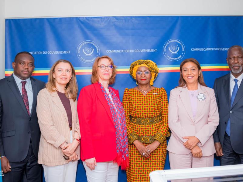 Rencontre entre la ministre Nathalie-Aziza Munana et la délégation conduite par Bestine KAZADI, ministre déléguée à la Francophonie et Muriel Berset Kohen, représentante de la Confédération suisse [photo d'illustration]