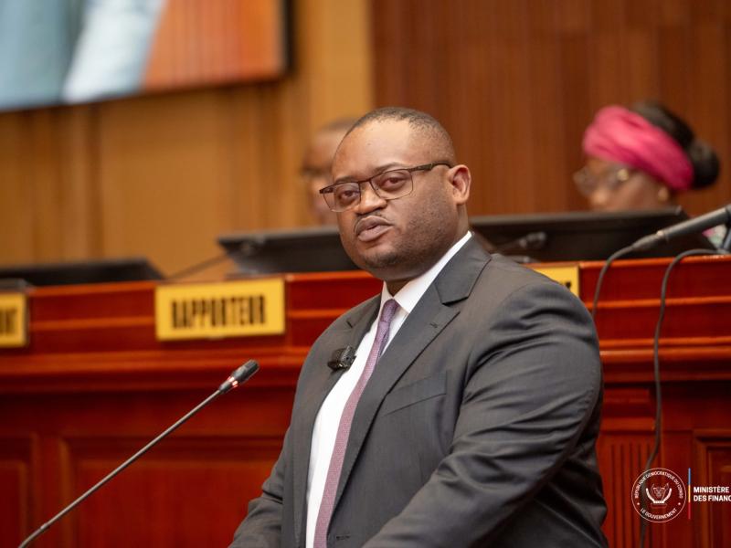Le ministre des finances Doudou Fwamba [photo d'illustration]