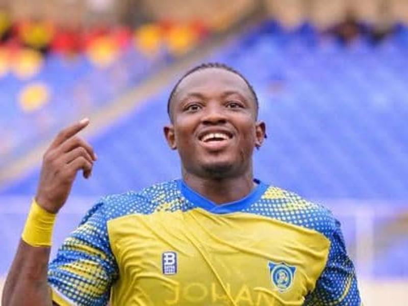 L'attaquant du FC Saint-Éloi Lupopo, Horso Mwaku. [Photo d'illustration]