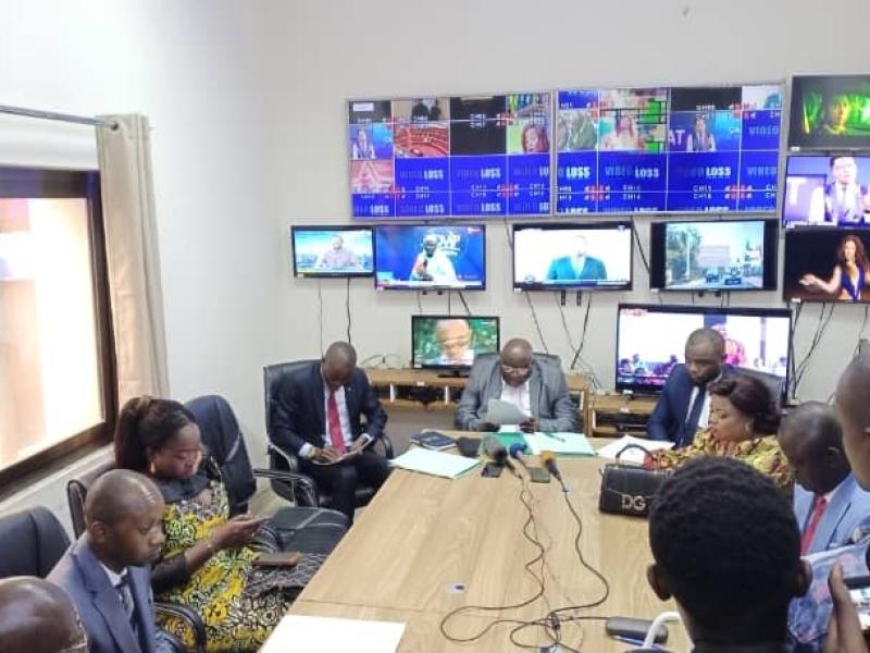 Les membres du bureau du CSAC présidé par Christian Bosembe [photo d’illustration]