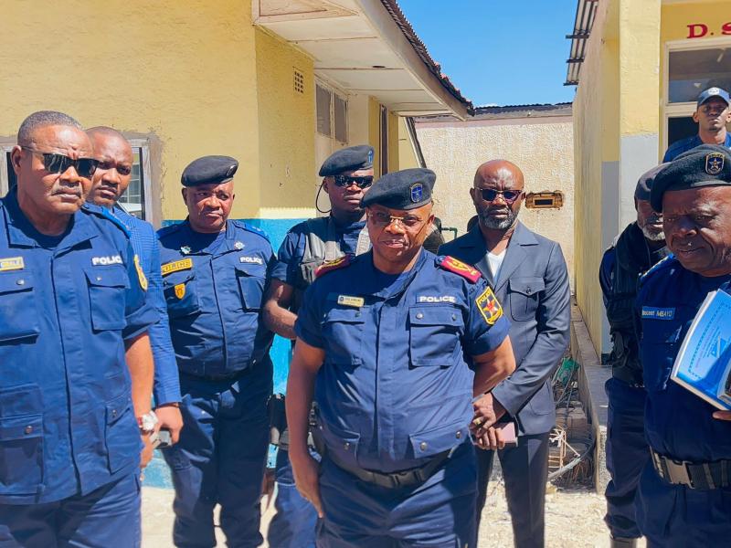 Blaise Kilimbalimba, Commissaire Provincial de la Police Haut Katanga