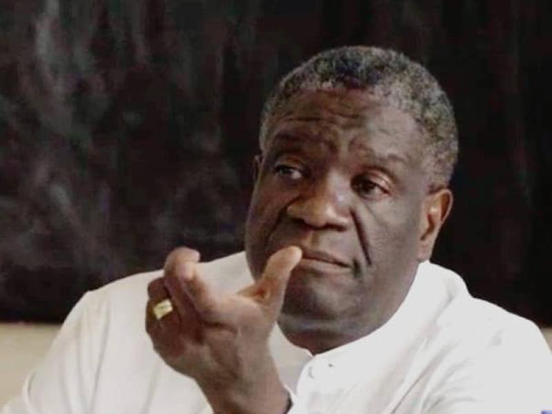 Dr Denis Mukwege, prix Nobel de la paix 2018 [photo d’illustration]