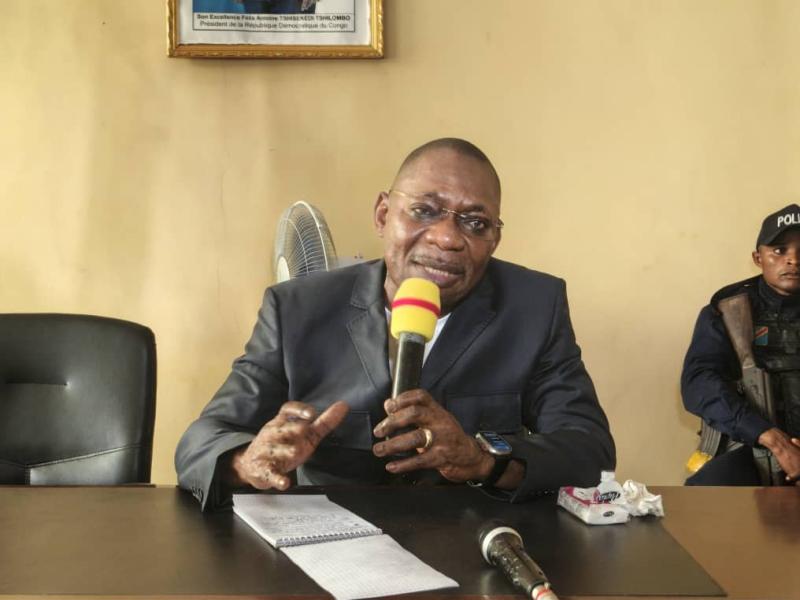 Le Procureur général près la Cour de Cassation Firmin Mvonde Mambu