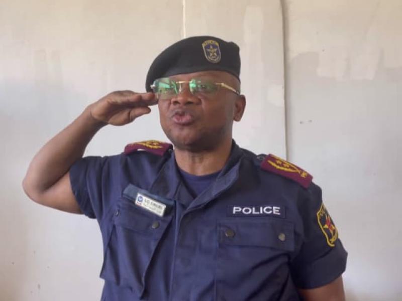 Le chef de la police du haut Katanga, Blaise kilimbalimba [photo d'illustration]