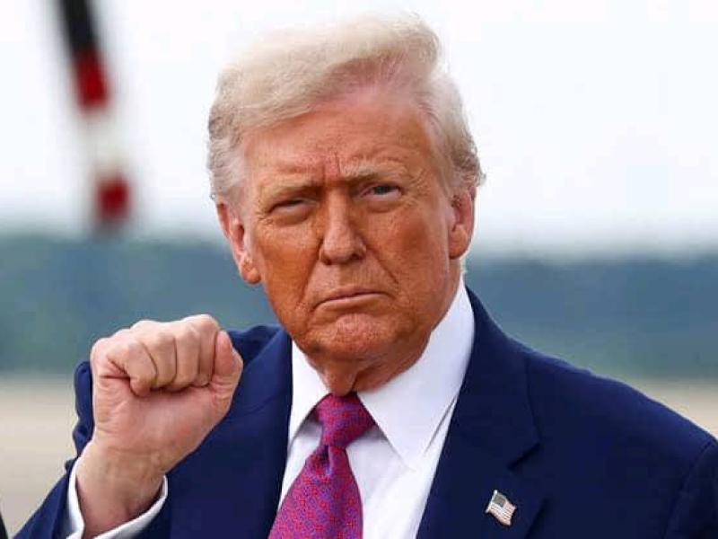 Donald Trump,  président des États-Unis d’Amérique