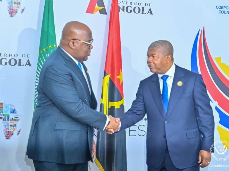 Le Président Félix Tshisekedi au sommet USA-Afrique à Luanda