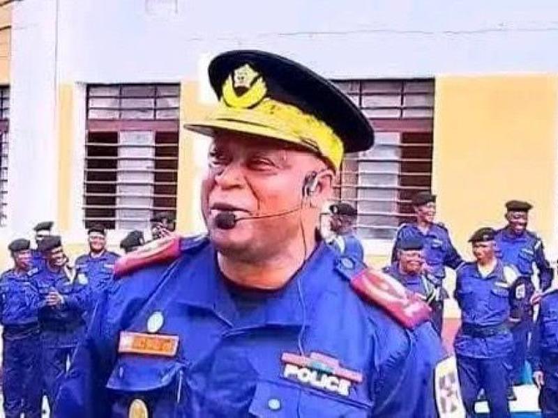 Israël Kantu Bakulu, chef de la police de Kinshasa