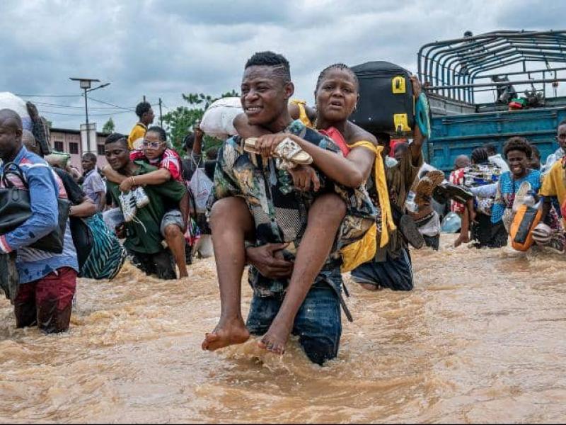 Les victimes d'inondations de pluies diluviennes du 4 au 5 avril 2025 à Kinshasa. [Photo d'illustration]