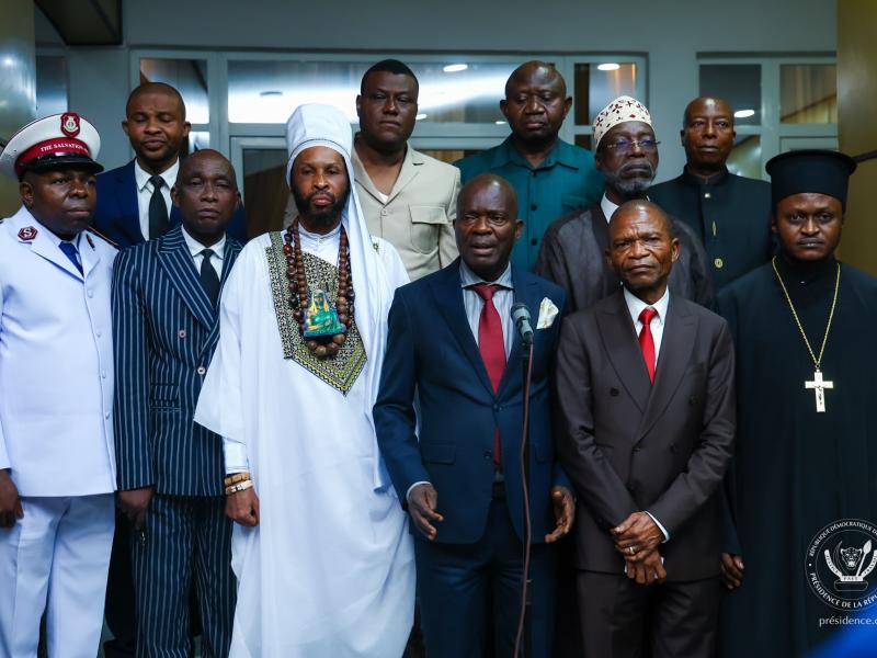 Les leaders des confessions religieuses, outre que la CENCO et l’ECC, ont été reçus par le Président Félix Tshisekedi