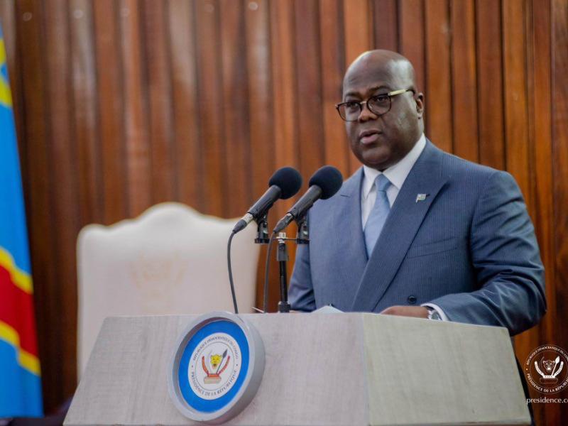 Félix Antoine Tshisekedi Tshilombo, Président de la République démocratique du Congo