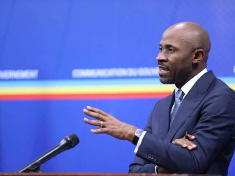 Le ministre Patrick Muyaya de la Communication et des Médias, Porte-parole du Gouvernement