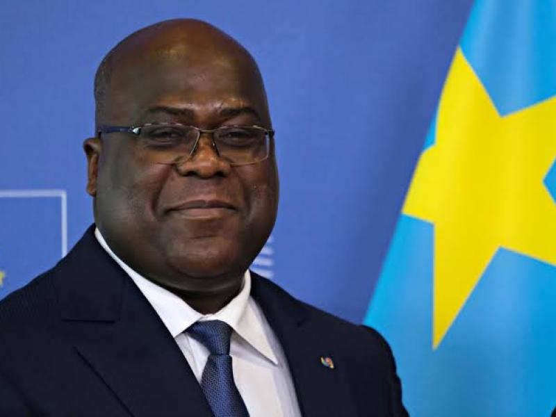 Le Président de la République Démocratique du Congo, Félix Tshisekedi Tshilombo 