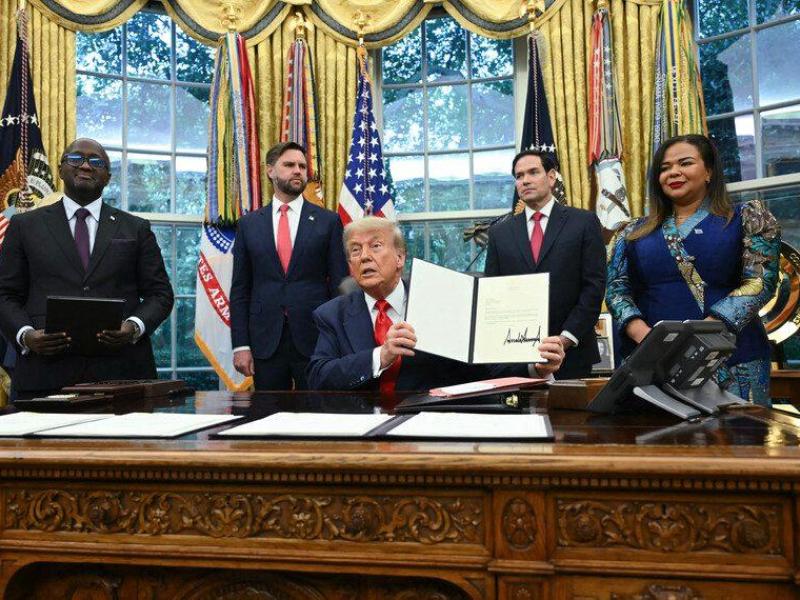 Signature de l'accord de paix entre la RDC et le Rwanda a Washington [photo d'illustration]