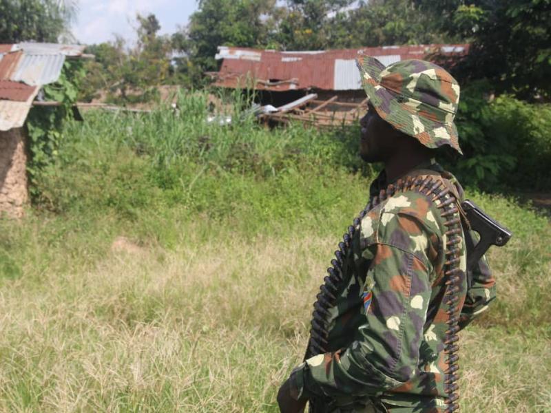 Un militaire FARDC engagé dans les opérations Ngemba [photo d’illustration]
