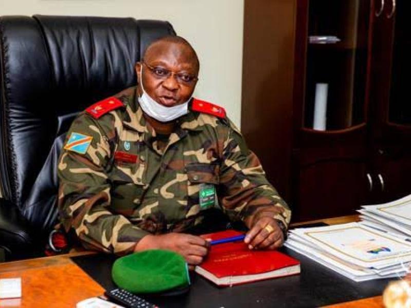 Le Lieutenant-général Buamunda Ntumba Franck, chef de la Maison Militaire du président de la république [photo d'illustration]
