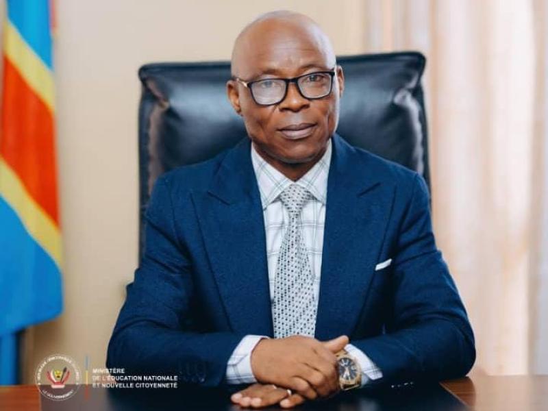 Hubert Kimbonza, Inspecteur général à l’Éducation nationale et à la Nouvelle citoyenneté en RDC [photo d’illustration]