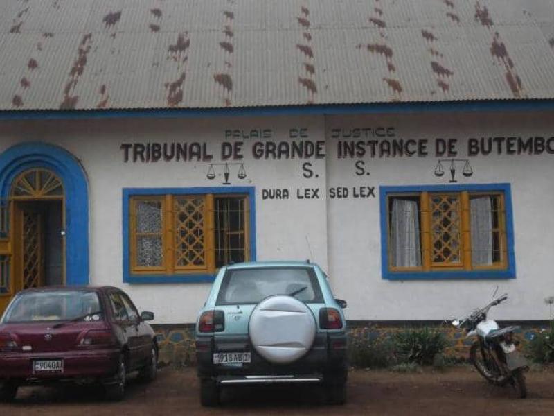 Tribunal de Grande Instance de Butembo [photo d’illustration]