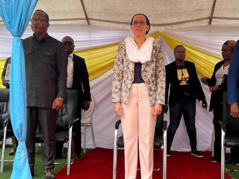 La ministres de l’Education nationale, Raïssa Malu, donne le go du TENASOSP 2025 à l’école Révérend Kim de Kinshasa