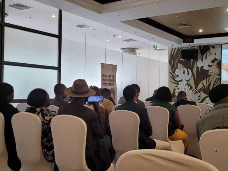 Les participants à la journée internationale de la population célébrée ce 17 juillet 2025 à Kinshasa
