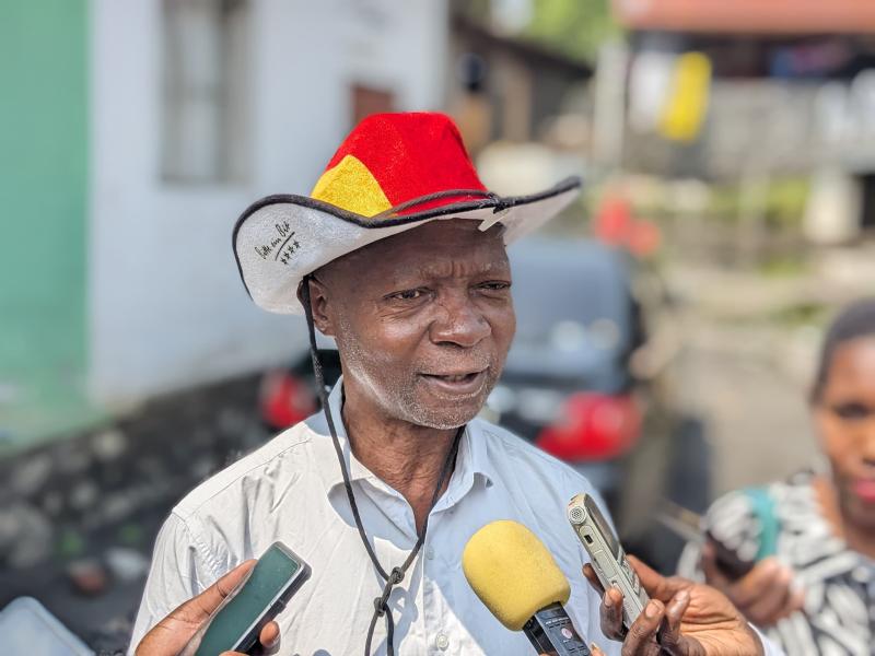 Dufina Tabu, coordinateur de l'ASVOCO [photo d'illustration]