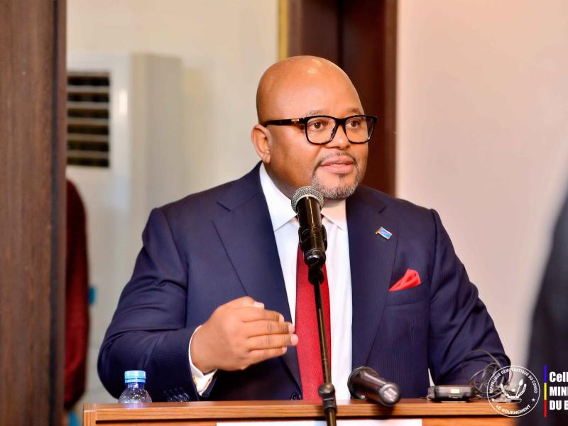 Aimé Boji Sangara, ministre d'État, ministre en charge du Budget