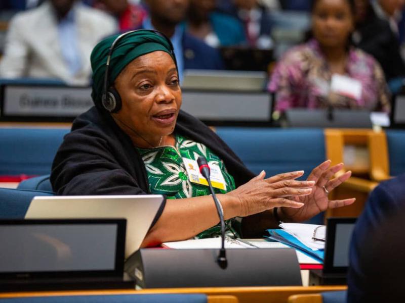 La ministre de l'environnement Eve Bazaiba [photo d'illustration]
