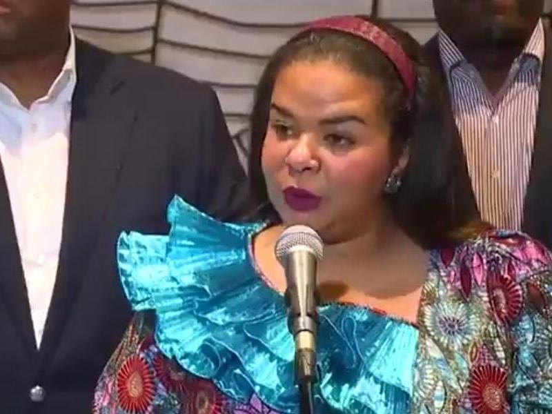 Thérèse Kayikwamba Wagner,  ministre des Affaires étrangères en RDC