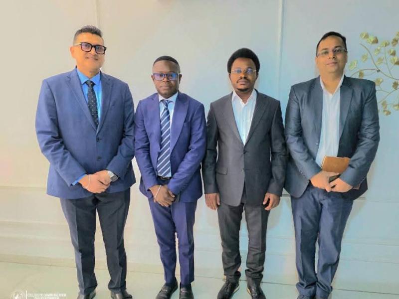 Le Gouverneur Paulin LONDONGOLIA en audience avec ses partenaires à Kinshasa