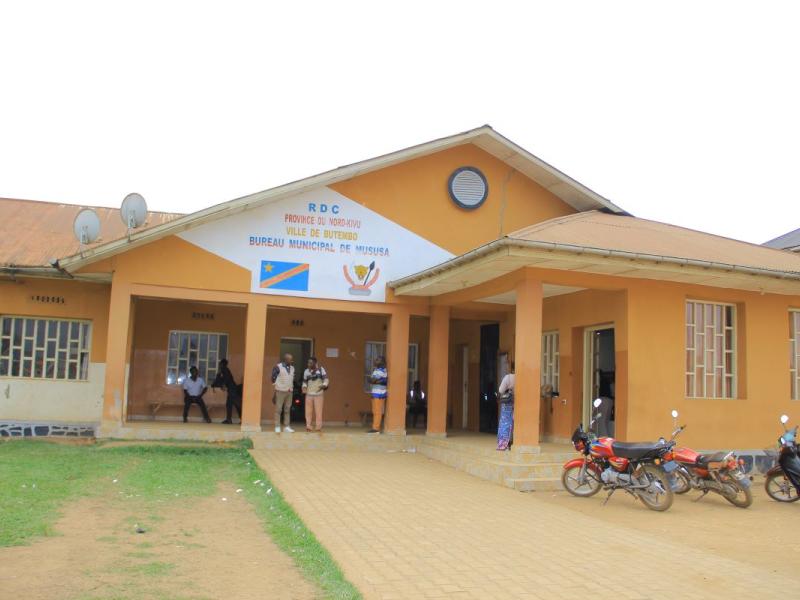 Bureau de la Commune de Mususa dans la ville de Butembo [photo d’illustration]