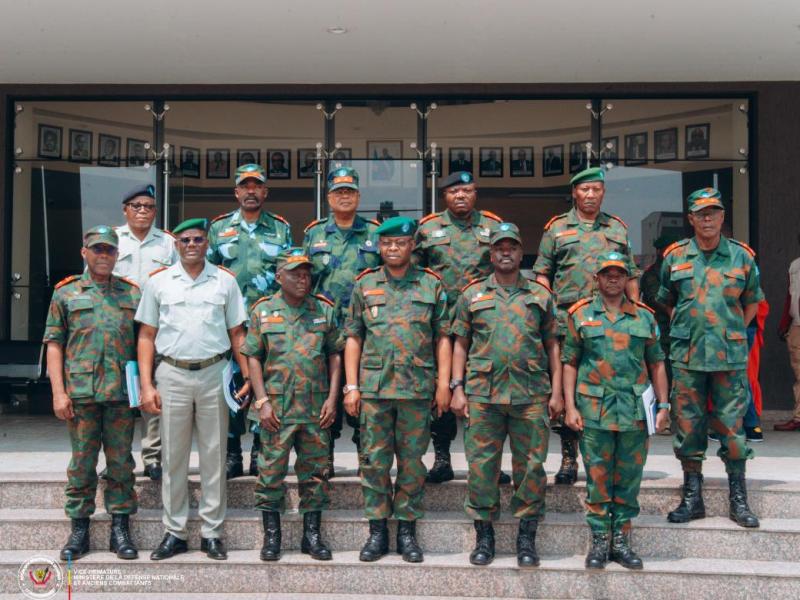 Quelques officiers FARDC [photo d’illustration]