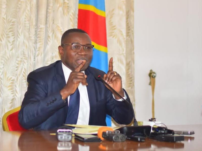 Julien Paluku Kahongya,  ministre du Commerce extérieur en RDC