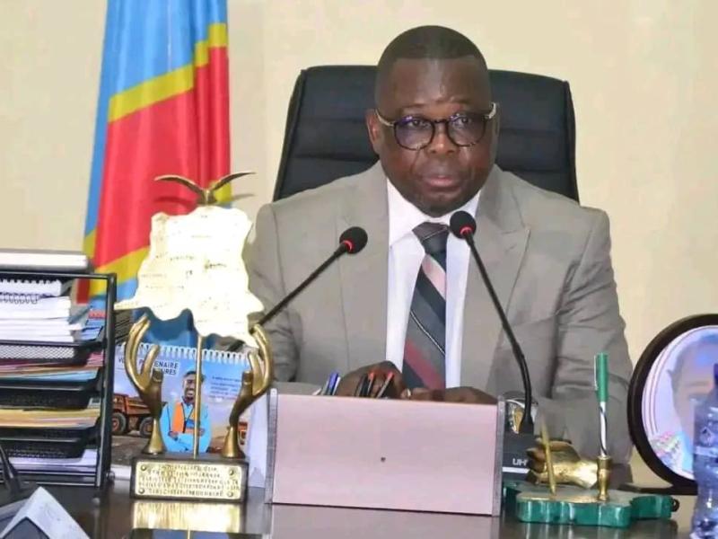Le gouverneur du Kasaï Crispin Mukendi Bukasa