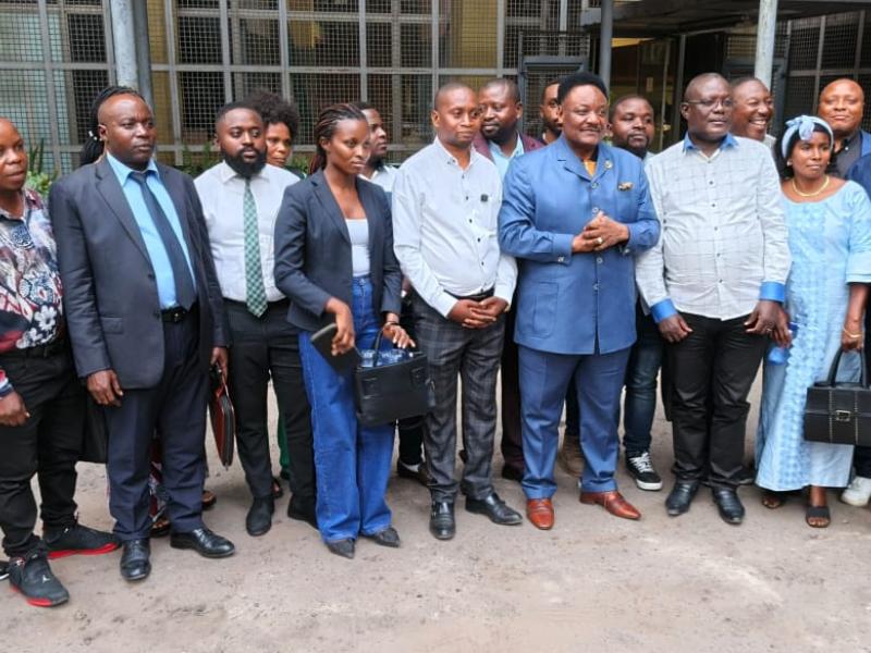 Une représentation des déplacés victimes de la guerre d’agression rwandaise en RDC reçue par Joseph Olenghankoy à Kinshasa [photo d’illustration]