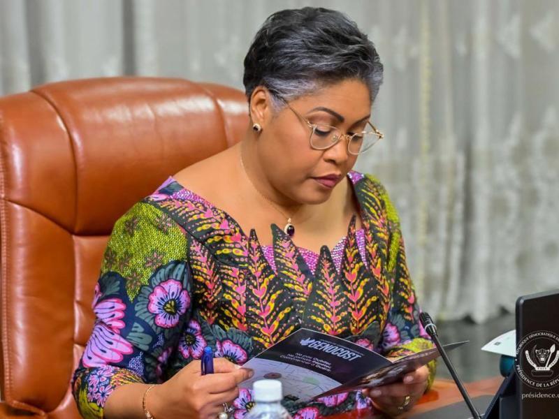 Judith Suminwa,  Cheffe du Gouvernement congolais [photo d’illustration]