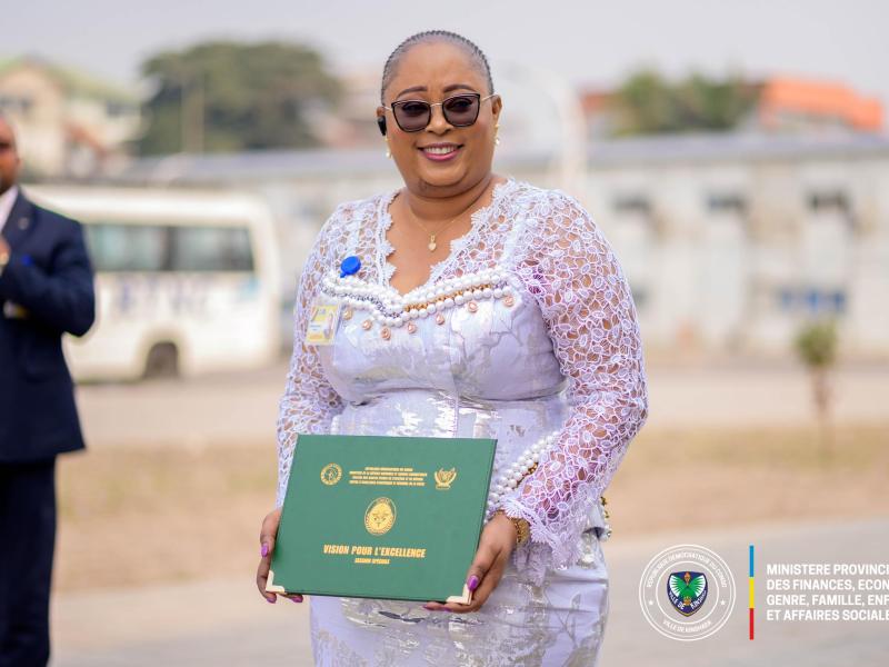 Yvette Tembo Kulemfuka, Brevetée en Stratégie et Défense du CHESD
