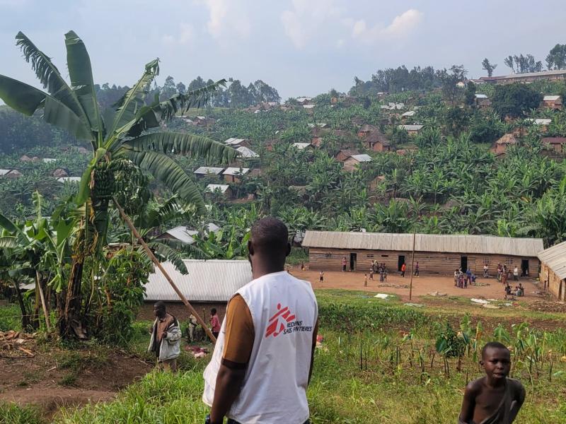 Un agent de MSF à Masisi [photo d'illustration]