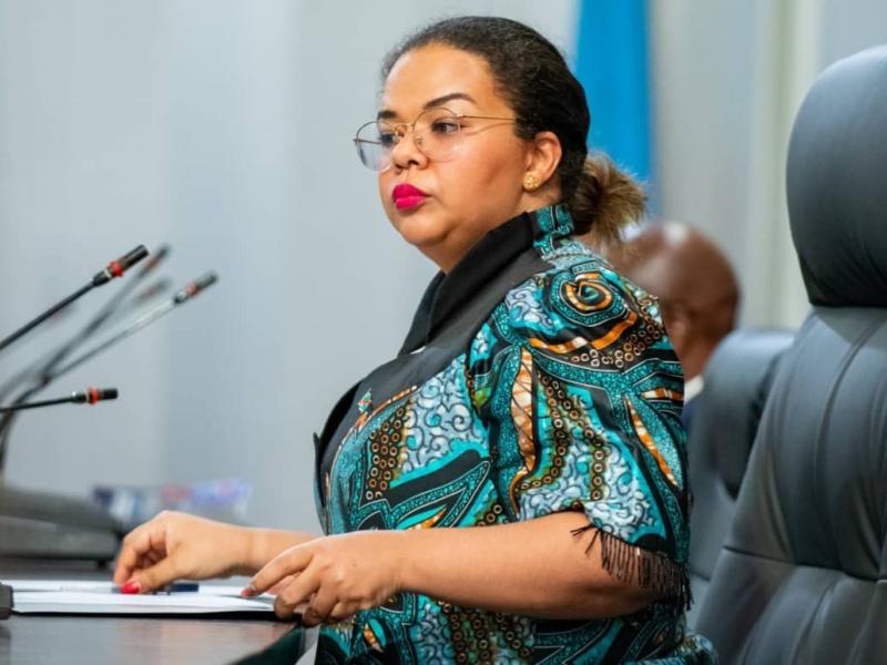 Thérèse Kayikwamba Wagner,  ministre des Affaires étrangères en RDC