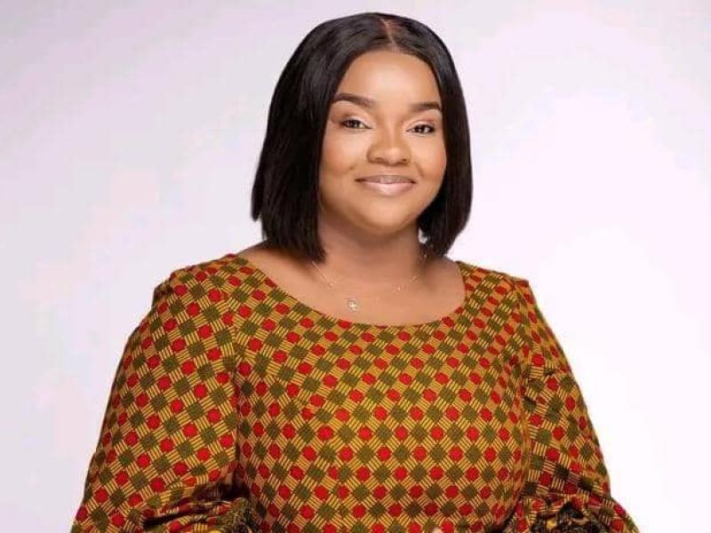 Noella Ayeganagato,  ministre de la jeunesse en RDC