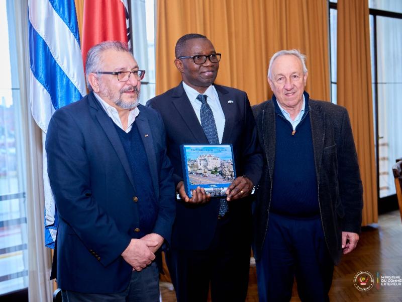 Le ministre Julien Paluku Kahongya reçu par l’Administration Nationale des Ports d’Uruguay