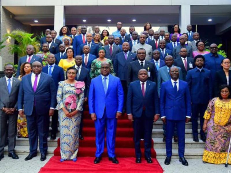 L’équipe du Gouvernement Suminwa 1 [photo d’illustration]