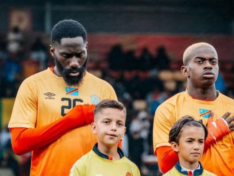 Arthur Masuaku et Noah Sadiki lors du stade des Léopards de la RDC à Orléans. [Photo d'illustration]