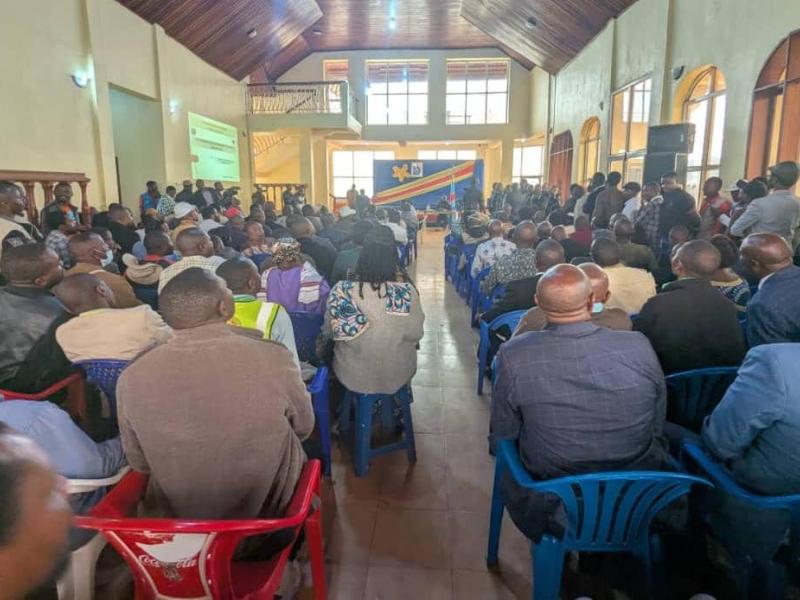 Le gouverneur militaire du Nord-Kivu en dialogue de redevabilité avec la population de Butembo [photo d’illustration]